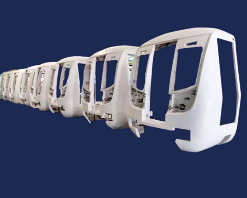 A.B型地铁车型-手糊/真空导入 玻璃钢头罩